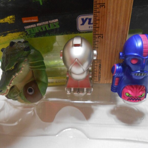 NEW TMNT nickelodeon Yubi's Fingerines LE 1 of 500 pcs Leatherhead Kraang Mouser - Picture 9 of 9